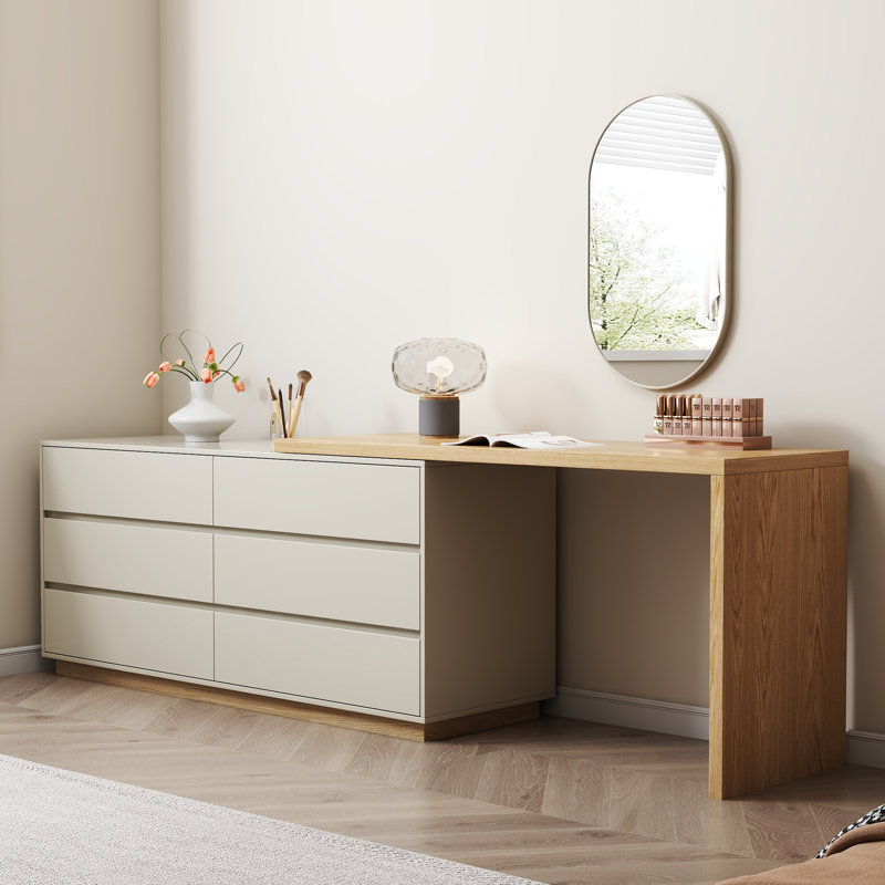 Extendable Multi-functional Makeup Vanity Home Office Desk