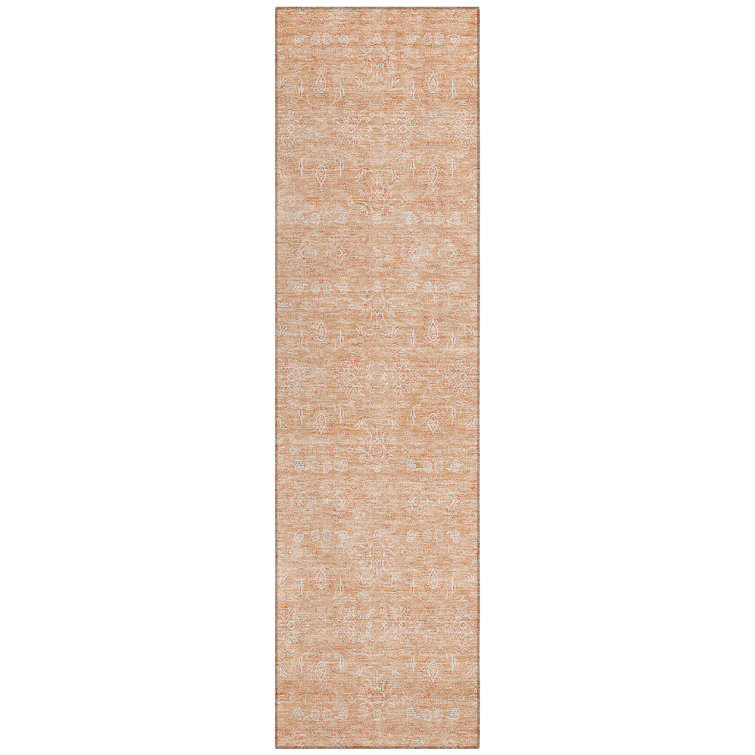 Killingly Washable Floral Indoor / Outdoor Rug