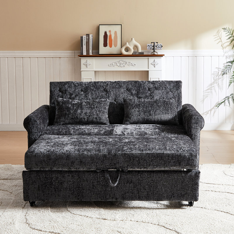 Lit en velours avec revêtement en lin et rangement pratique avec siège ajustable à dossier doux pour la chambre à coucher