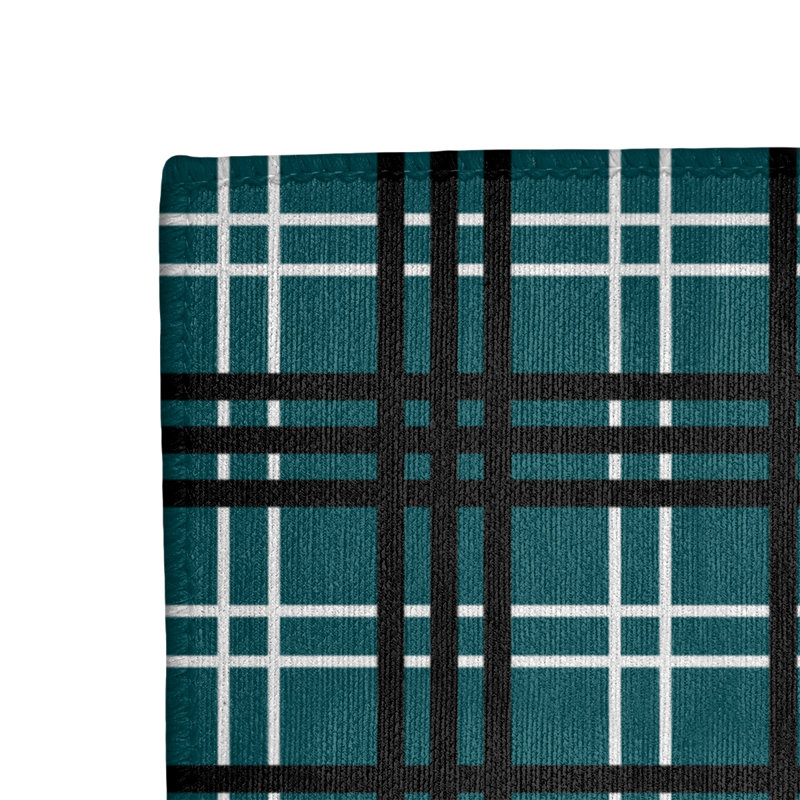 Tapis écossais vert, Rectangle 8 pi x 10 pi