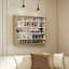Glass 80 cm W Display Cabinet