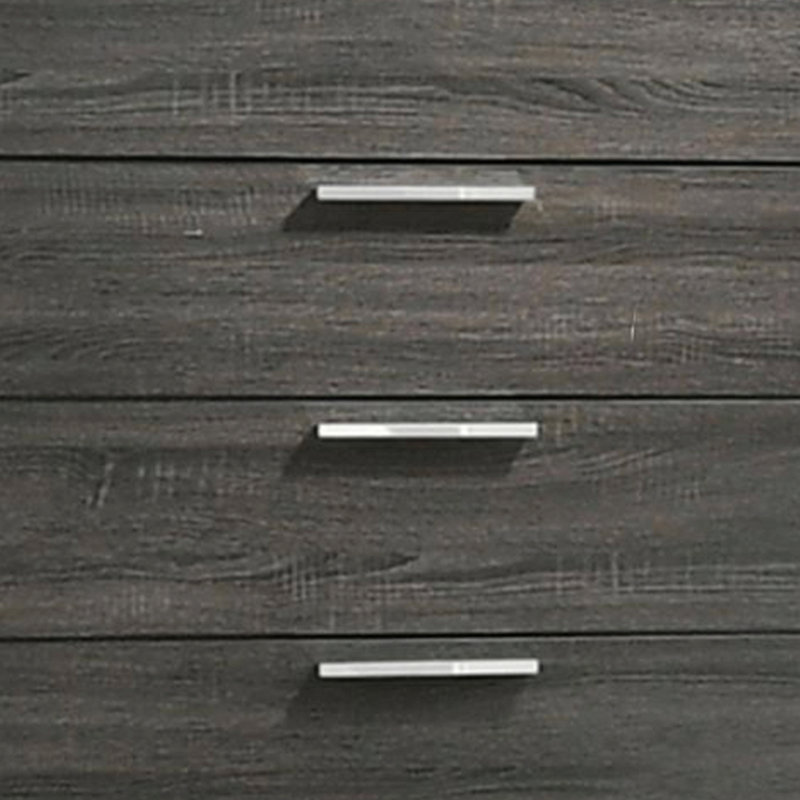 Commode à finition chêne gris