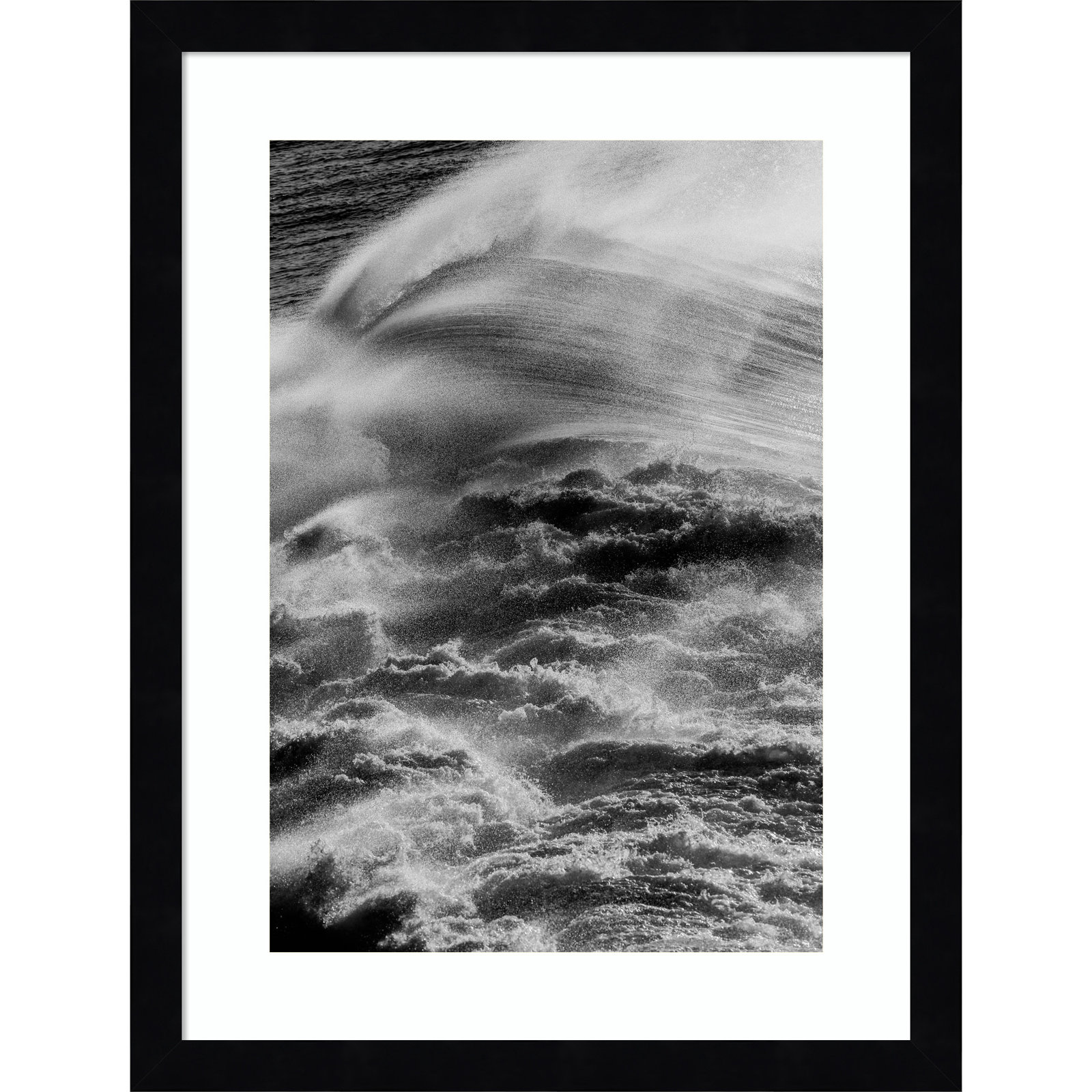 Sea Offerings by Shot by Clint Wood Framed Wall Art Print, Black, 17" H x 13" W