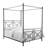 Metal Canopy Bed-1059494095-1059494090