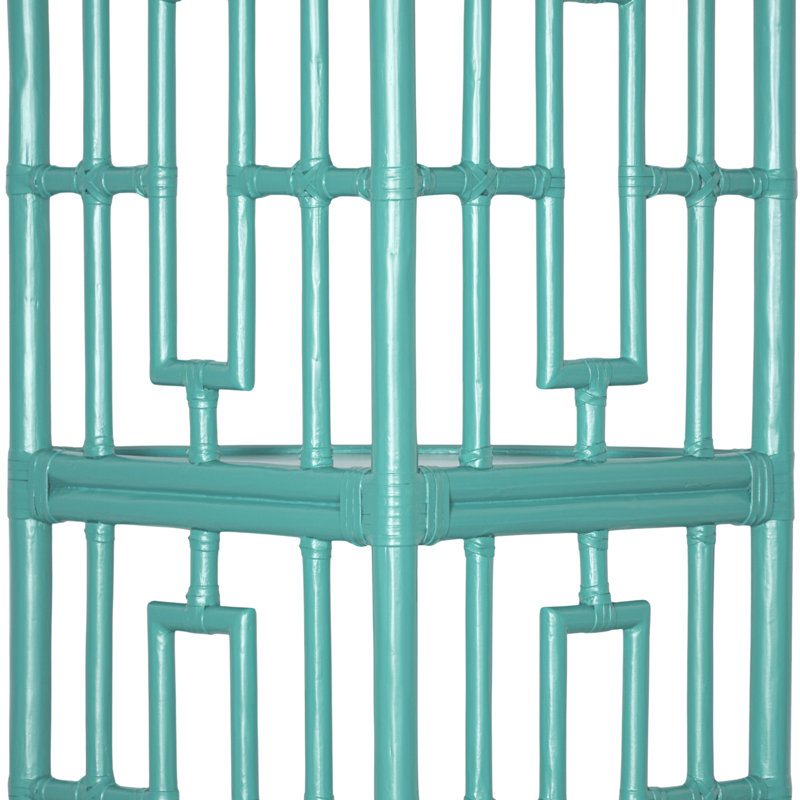 Manley Corner Bookcase, Turquoise