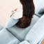 Bleu ciel, chenille, trois sièges, repose-pieds assortis, éponge haute résilience, siège simple au design élégant et élégant-988347537