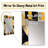 Gold and Black In Motion II - Abstract Shapes Decorative Mirror, Gold Wall Mirror, Printed Metal Art-1830350708