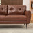 Corvo 61'' Faux Leather Loveseat-1298325713