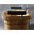 65'' x 30.75'' Soaking Natural Wood Bathtub