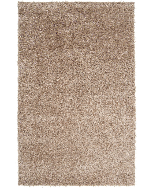 Tapis intérieur beige handwoven à tissage plat Patel, Rectangle 5 pi x 8 pi