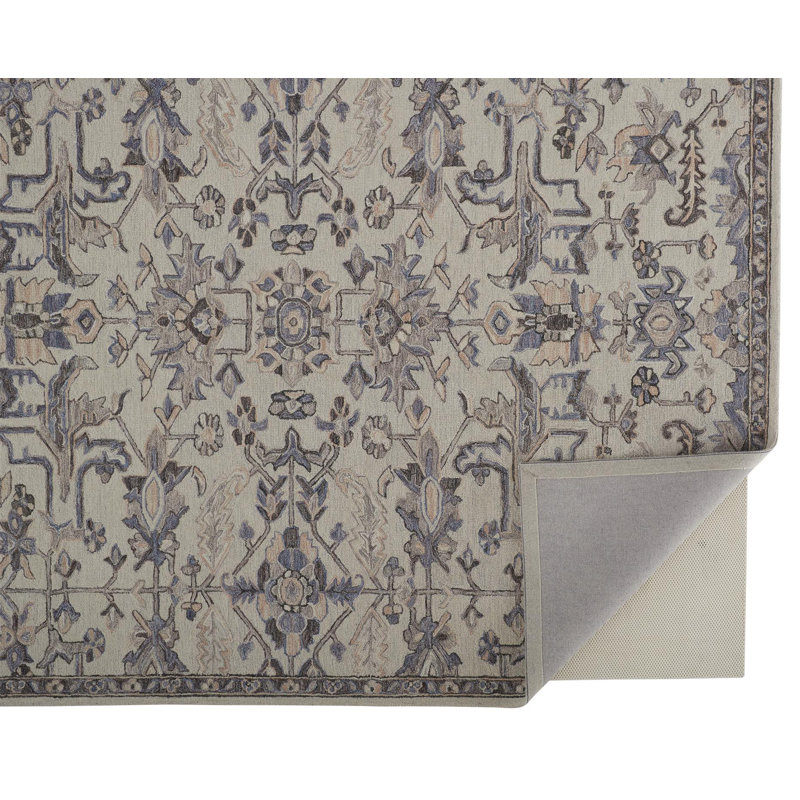 Wool Oriental Indoor Rug, Rectangle 8' x 10'