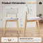 Upholstered Solid Wood Dining Chair Side Chair-128944782-128944779