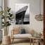 «1960S Bow of Leonardo Da Vinci Ship Tied Down to Dock With Man Scrubding Retracted Anchor Classic Retro Vintage Ocean Urban Wall Art-463696463