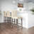 Herclides Upholstered Counter Bar Stool with Solid Wood Frame-1951610385-1982604134