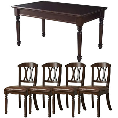 Taniqua Four Leg Dining Set