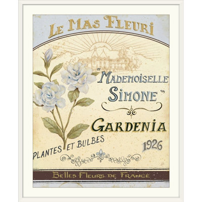 « iv », art textuel brissonnet, French Seed Packet