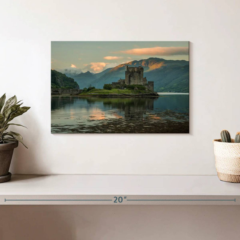 Lilie Eilean Donan Castle West, H 8 po x l 12 po