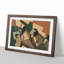Glass and Checkerboard by Juan Gris - Picture Frame Painting-62754895-62754893