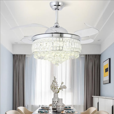 Aoting 42'' Ceiling Fan with LED Lights