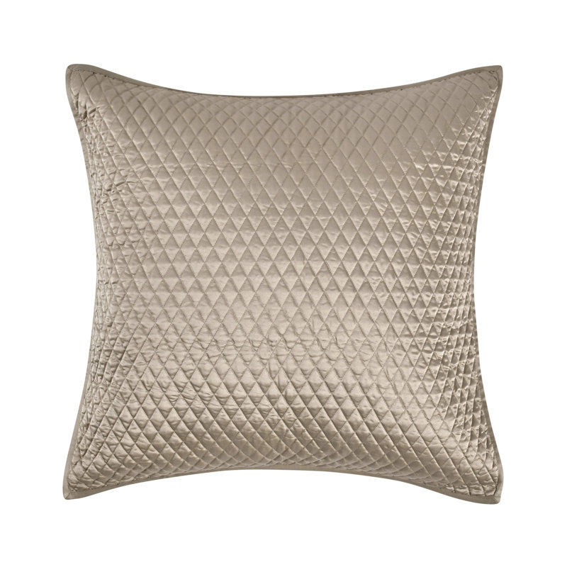 Winthrop Sateen Sham, Euro, Natural