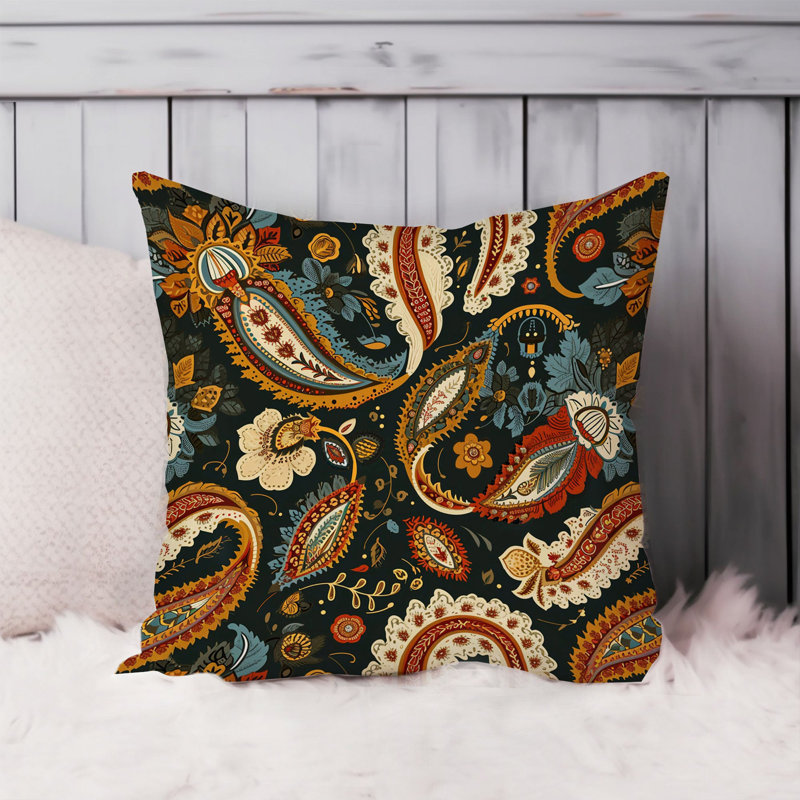 Abstract Boho Paisley Pattern II Bohemian