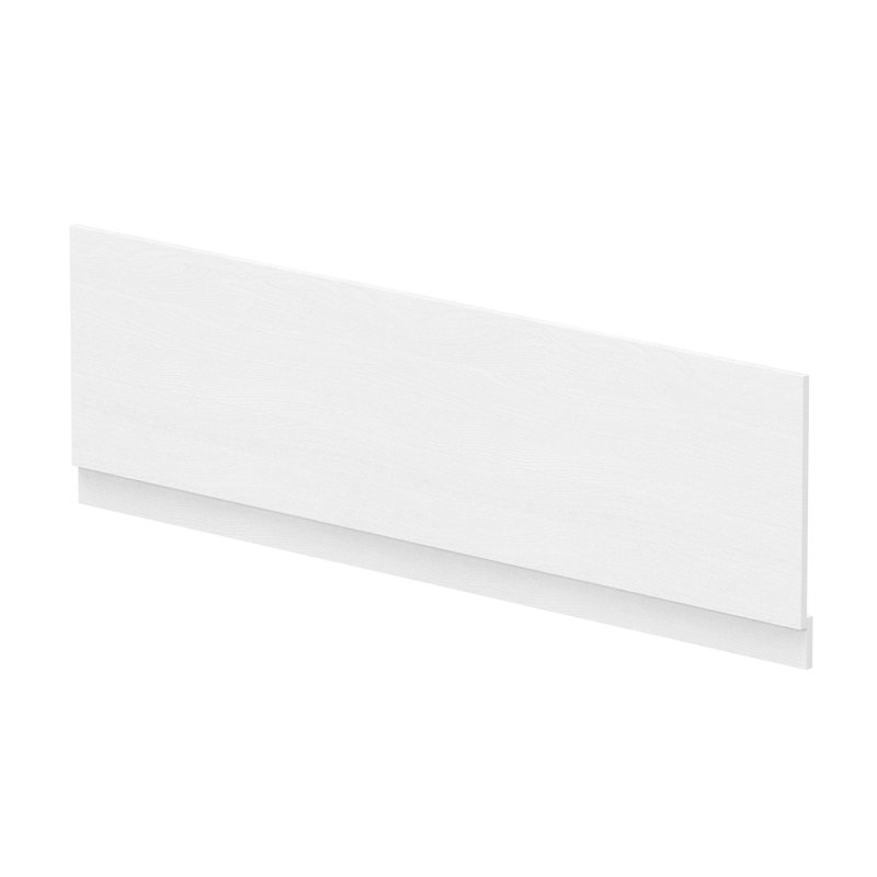 1800Mm Front Panel & Plinth, White Ash