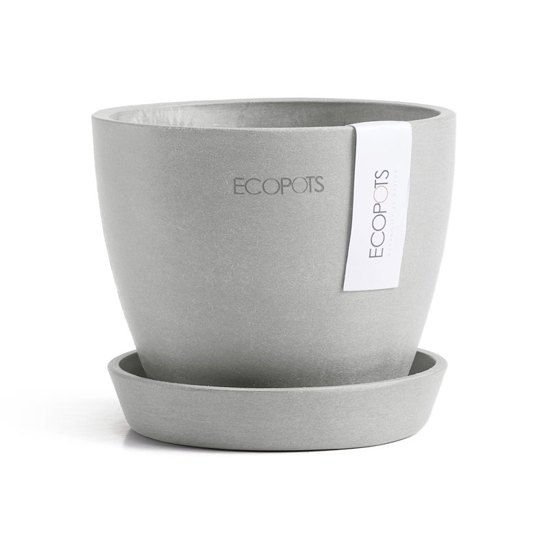 Pot Planter, Light Gray