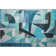 Premium Machine Washable Lubbers AMF1757 Abstract Rug