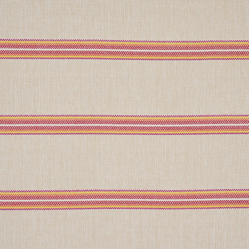 Tissu intérieur / extérieur Garden Stripe, Rouge