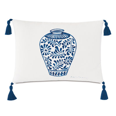 Tassels Sunbrella® Outdoor Throw Pillow
