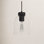Gemma Single Light Glass Pendant