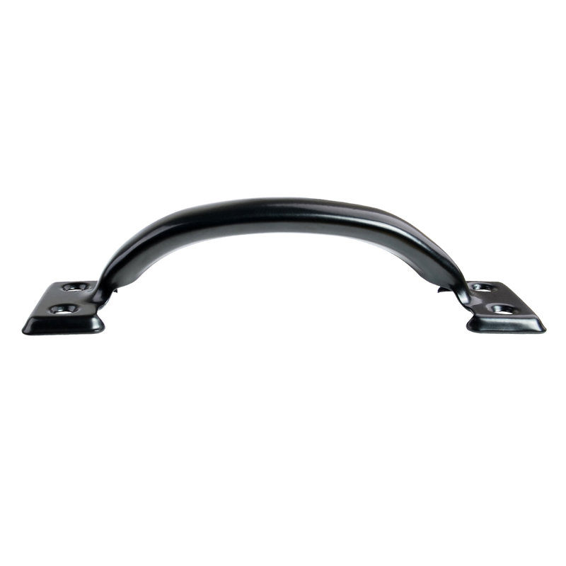 Poignée en acier pour sac multipaquet 5 1/2" center to center arche, Noir