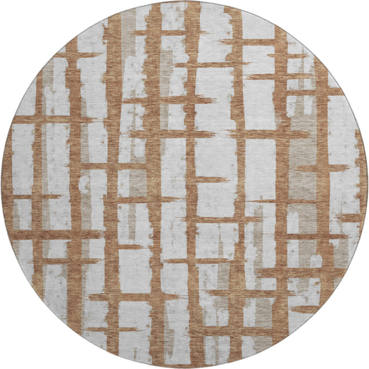 Premium Machine Washable Prisco Paprika Rug