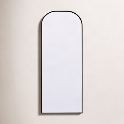 Sabine Metal Arch Floor Mirror