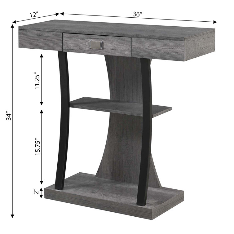 Amett 1 Drawer Console Table