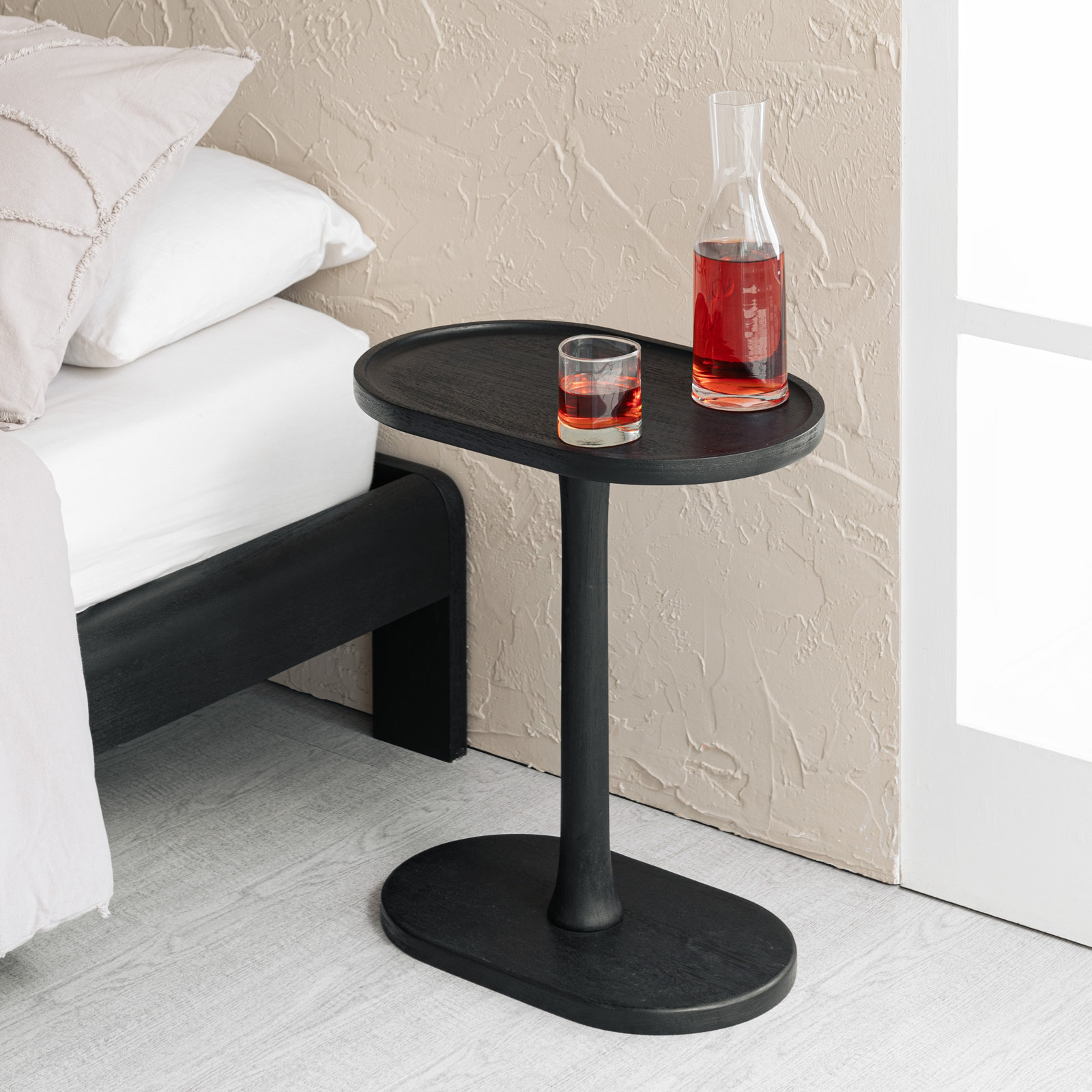 Galveston End Table, Black