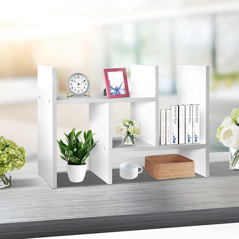 Office Desktop Storage Box And Locker, White