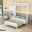 Grand lit escamotable avec persiennes et plusieurs tablettes de rangement-1156832946