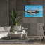 Art mural sur toile Breakwater Bay, "Bateaux dans le port" par Max Maxx-350648178