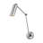 Frasar 1 Light Bathroom Bedroom Wall Fixture With Brushed Nickel Shade-112737975