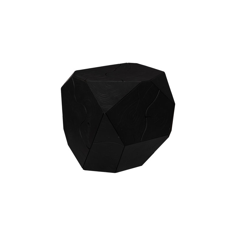 Prism Coffee Table, Natural, Black