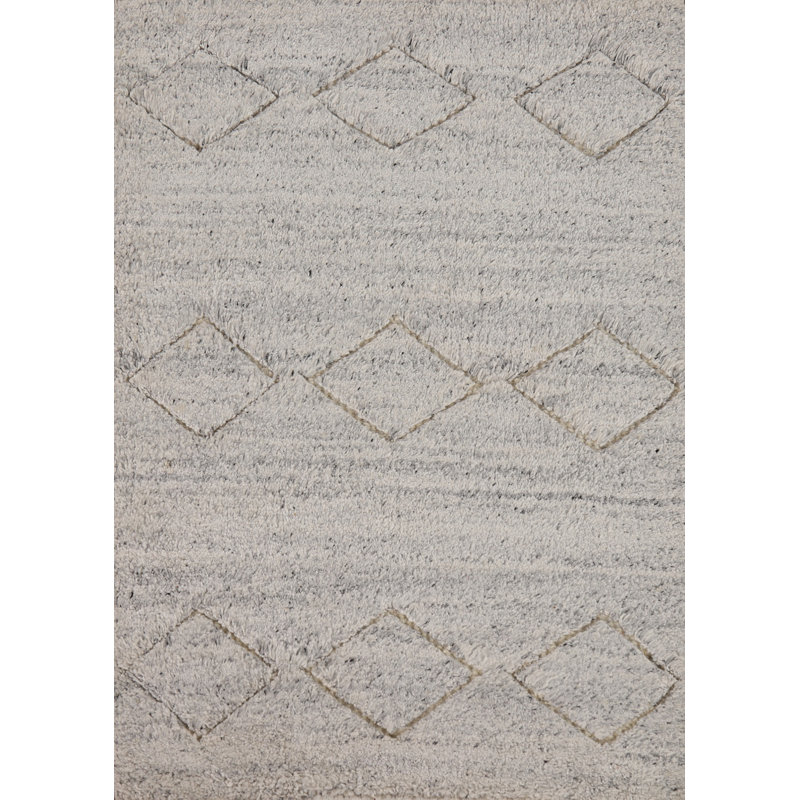 Handmade Wool Moroccan Oriental Rug 2x3