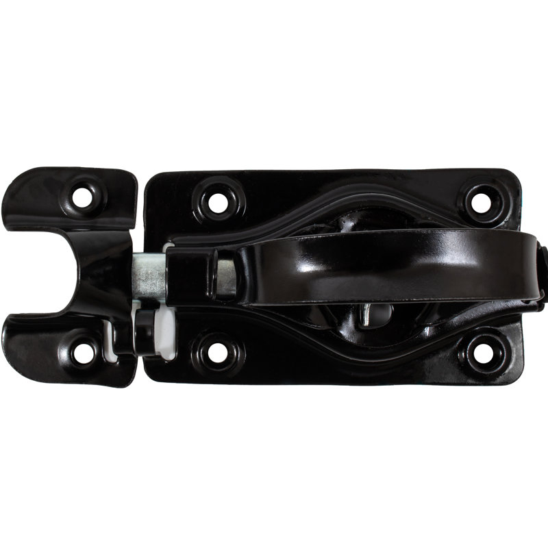 Loquet en acier Whitcomb, Noir