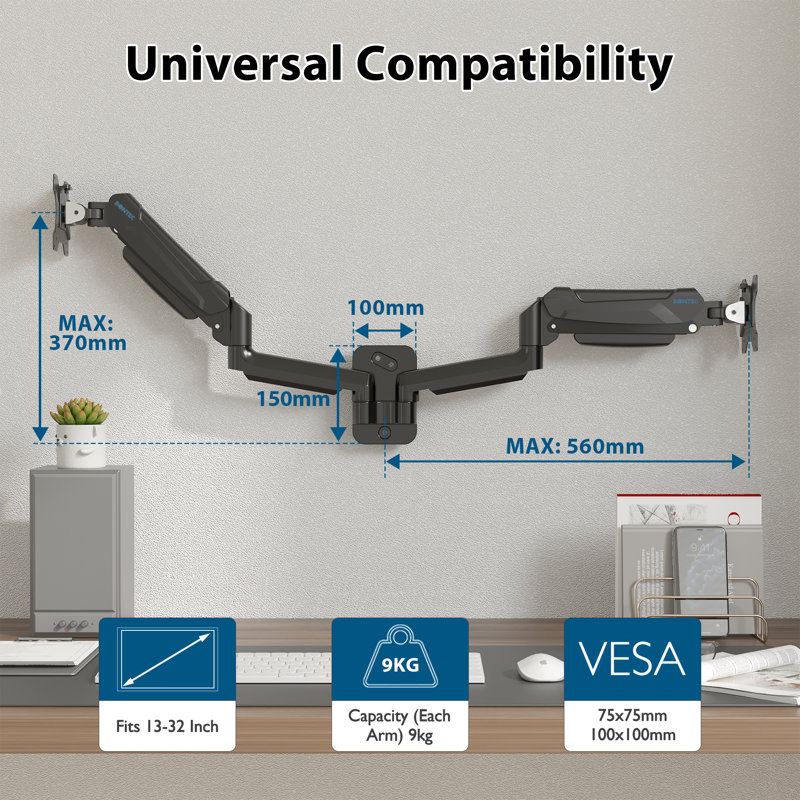 1Home Multi-Screen Wall Mount