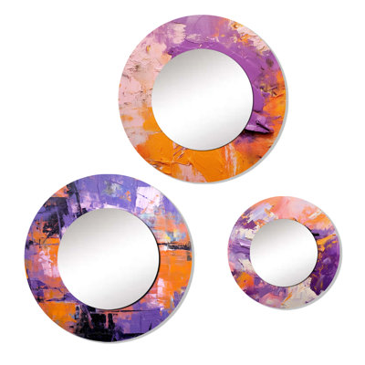Cooksville Metal Round Mirror