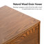 Table de chevet 2 tiroirs Nevio
