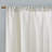 Linen Blend Light Filtering Curtain panel