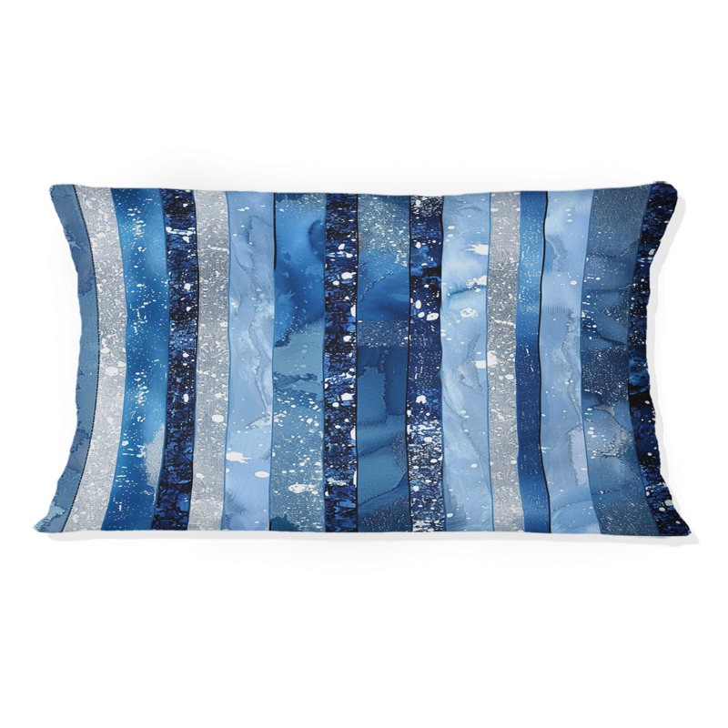 Coussin lombaire Glam Sparkling Stripes I