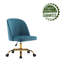 Velvet Office Chair-1836279340