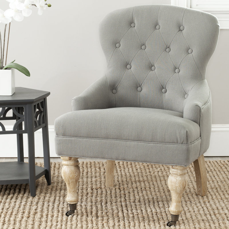 Fauteuil de 17,5 po Mcdaniel, Granit délavé, Naturel, Non